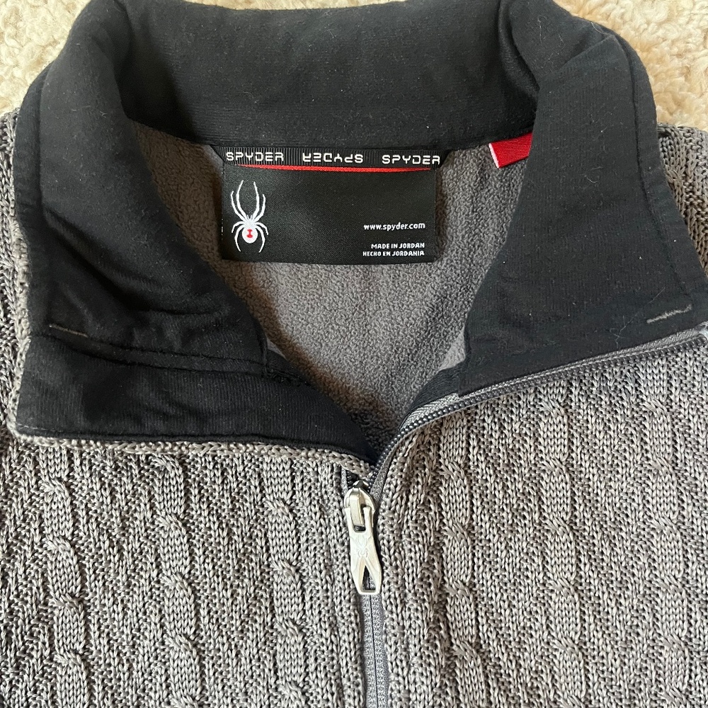 Spyder Women's Woven Jacket Gray Large